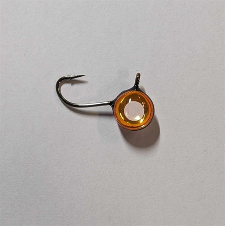 Pimpelögat 9mm Orange Vit