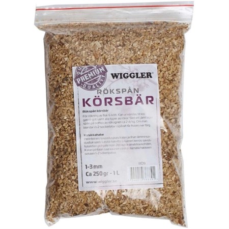 Wiggler Rökspån Körsbär 250gr