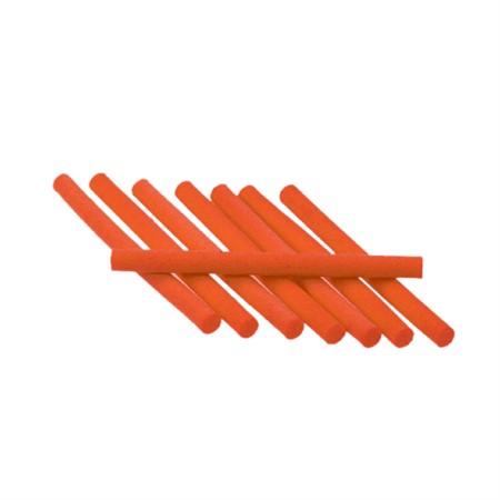 Foam Cylinders, Orange, 2.8 mm