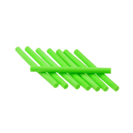 Foam Cylinders, Chartreuse, 2.8 mm
