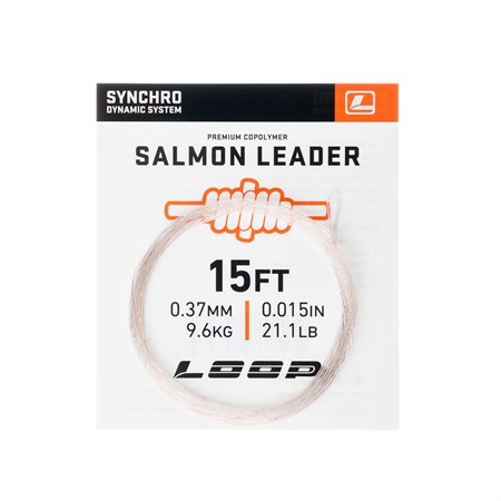 Synchro Salmon Leader - 15" 0,37mm