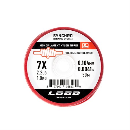 Synchro Monofilament Tippet - 7X 0,104 mm