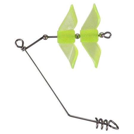 Add-It Spinnerbait Propeller Large Chartreuse 2pcs