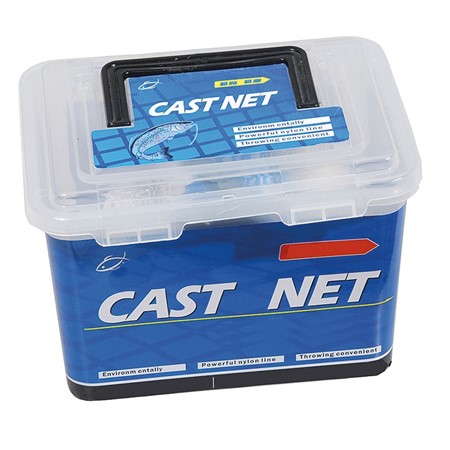 Kastnät vit 8mm Nylon