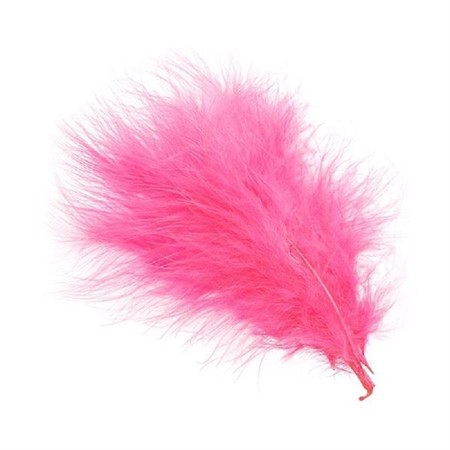 Marabou Plumes - Fluo Pink