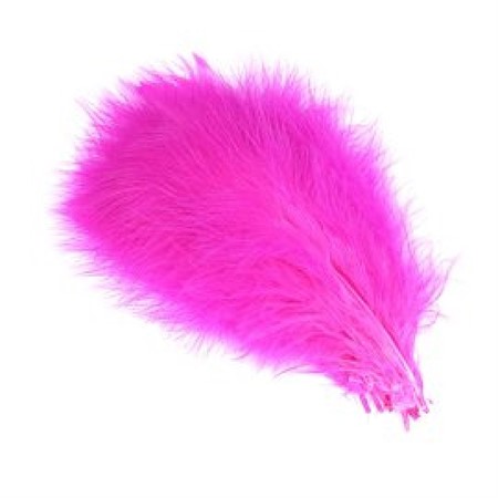 Marabou Plumes - Fluo Cerise